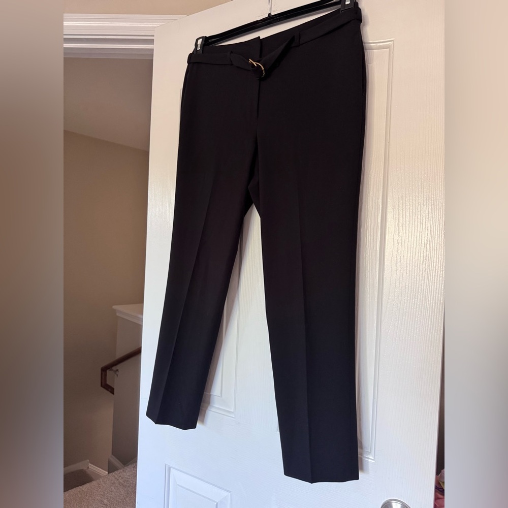 Calvin Klein Black Women’s Dress Capris- Tailored Straight